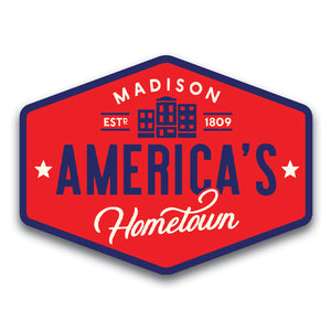 America's Hometown Sticker