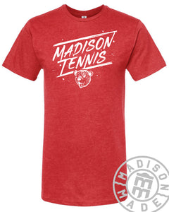 Madison Tennis Red Tee