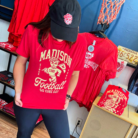 Madison Football Player Tee