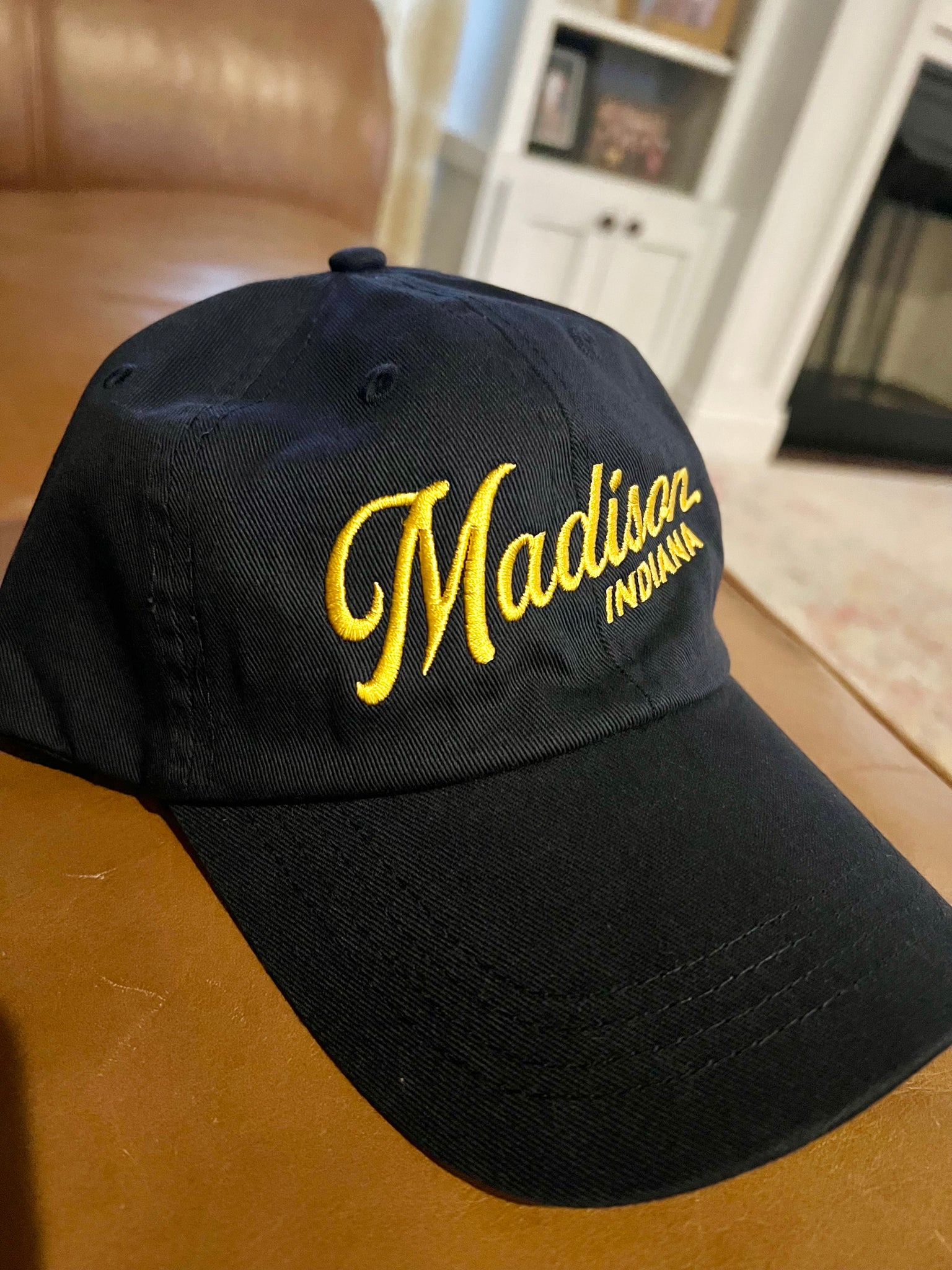 Madison Indiana Script Dad Hat