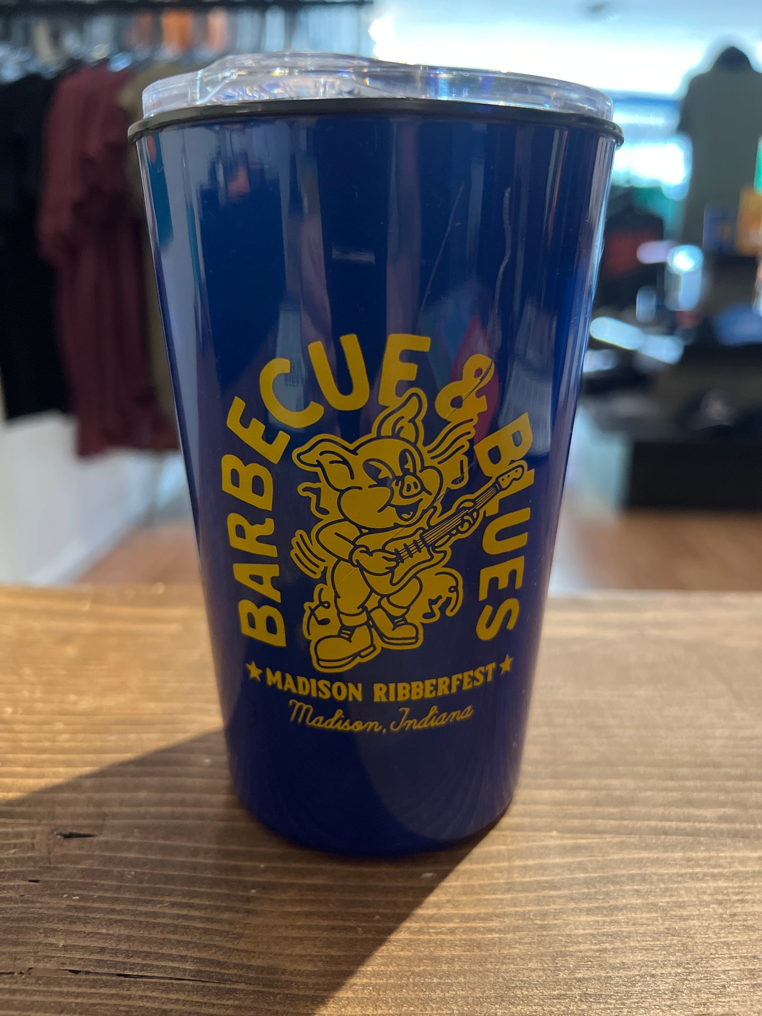 2024 Ribberfest Navy Tumbler