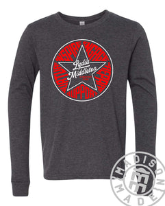 Lydia Middleton Gray Youth Long Sleeve