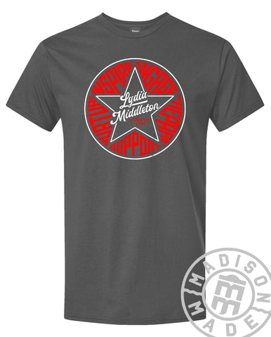 Lydia Middleton Gray Youth Tee