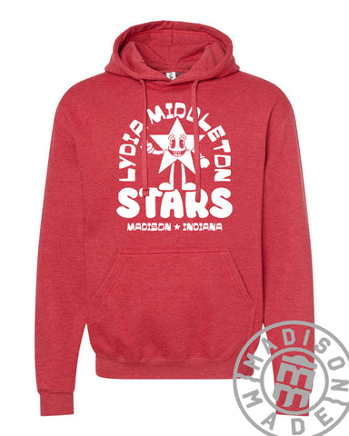 Lydia Middleton Star Red Hoodie