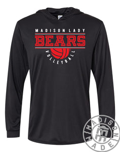 Madison Lady Bears Volleyball Hooded Tee