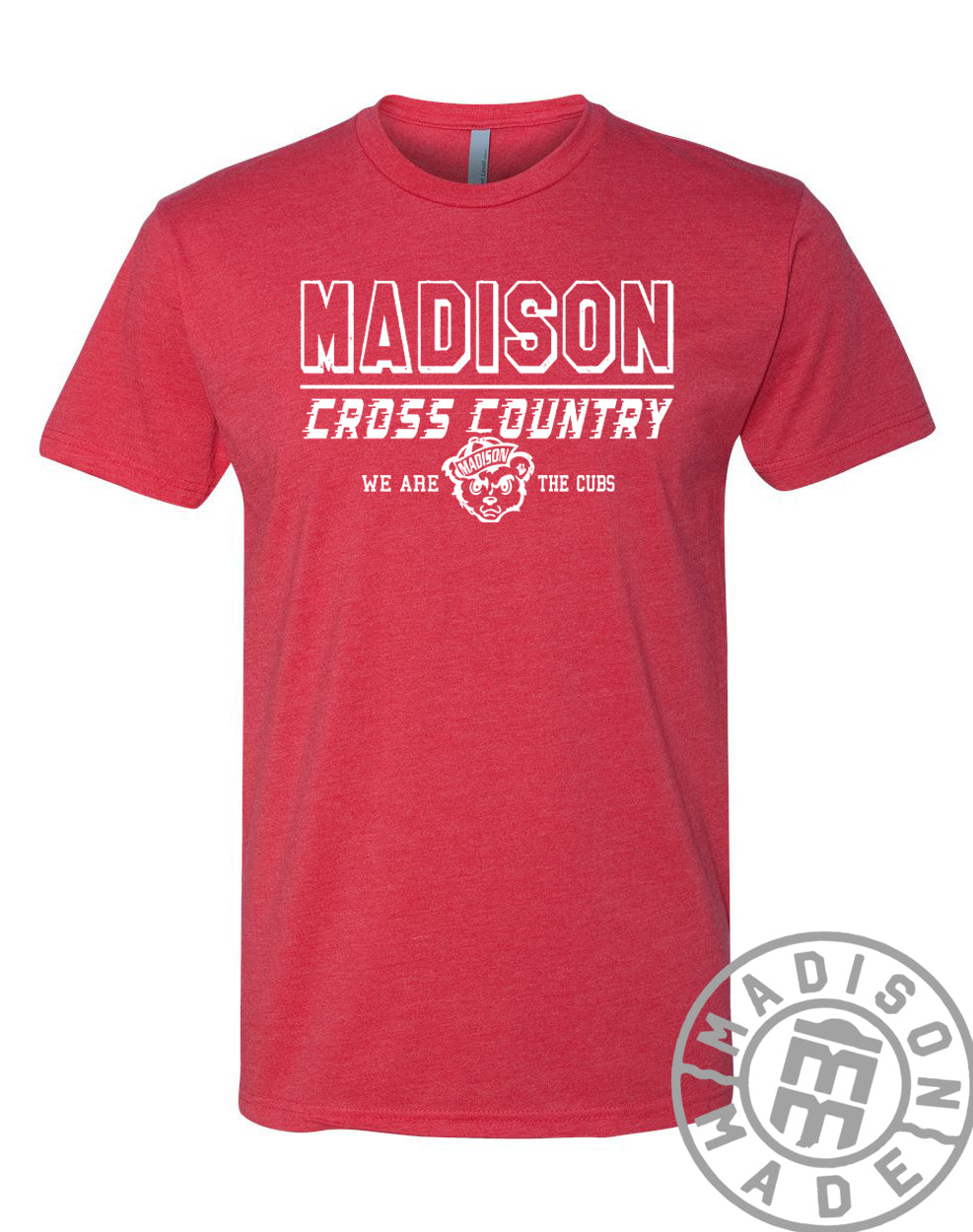 Madison Cross Country Red Tee