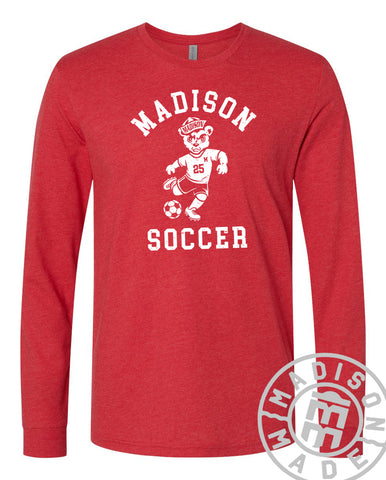 Madison Soccer Player Long Sleeve