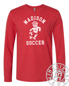 Madison Soccer Player YOUTH Long Sleeve