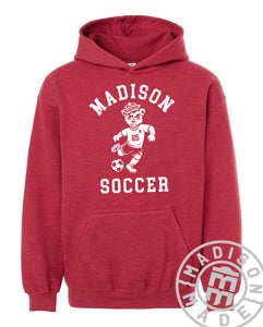 Madison Soccer Player YOUTH Hoodie