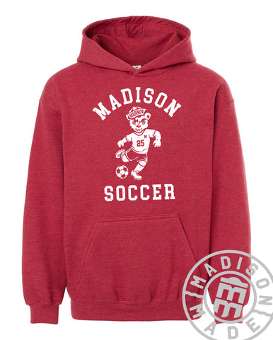 Madison Soccer Player YOUTH Hoodie