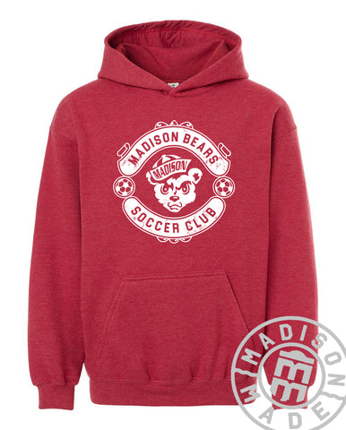 Madison Soccer Badge YOUTH Hoodie