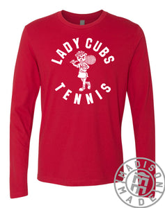 Madison Lady Cubs Tennis Long Sleeve Tee