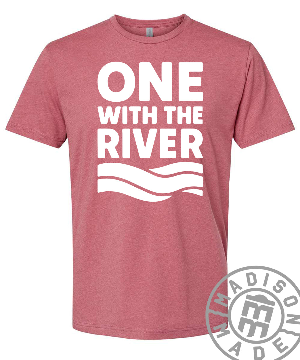 One With The River Tee (Mauve)