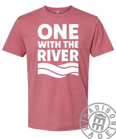 One With The River Tee (Mauve)