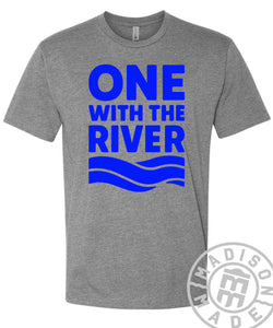 One With The River Tee (Gray)