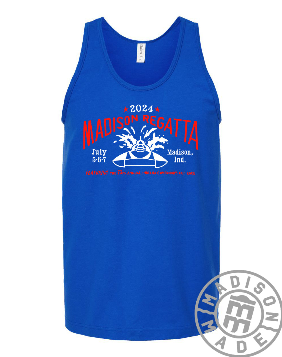 24 Regatta Date Tank (Blue)