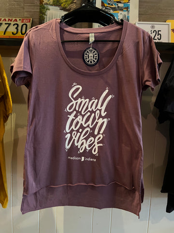 Small Town Vibes Women’s Scoop Neck