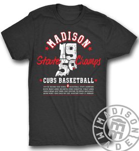1950 State Champs Tee - Charcoal