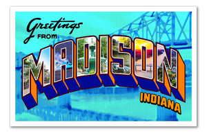 Greetings from Madison 11" x 17" Print