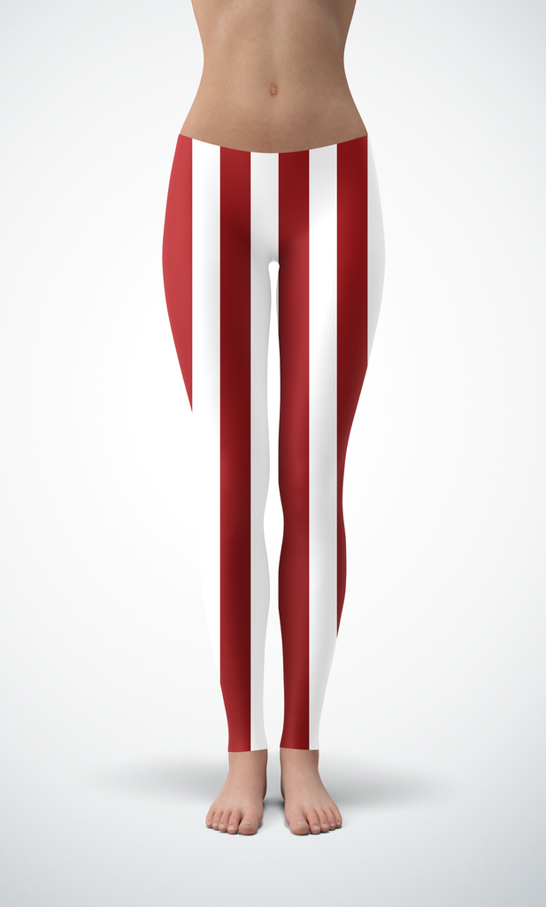 American Bars Striped Leggings - Liberty Maniacs