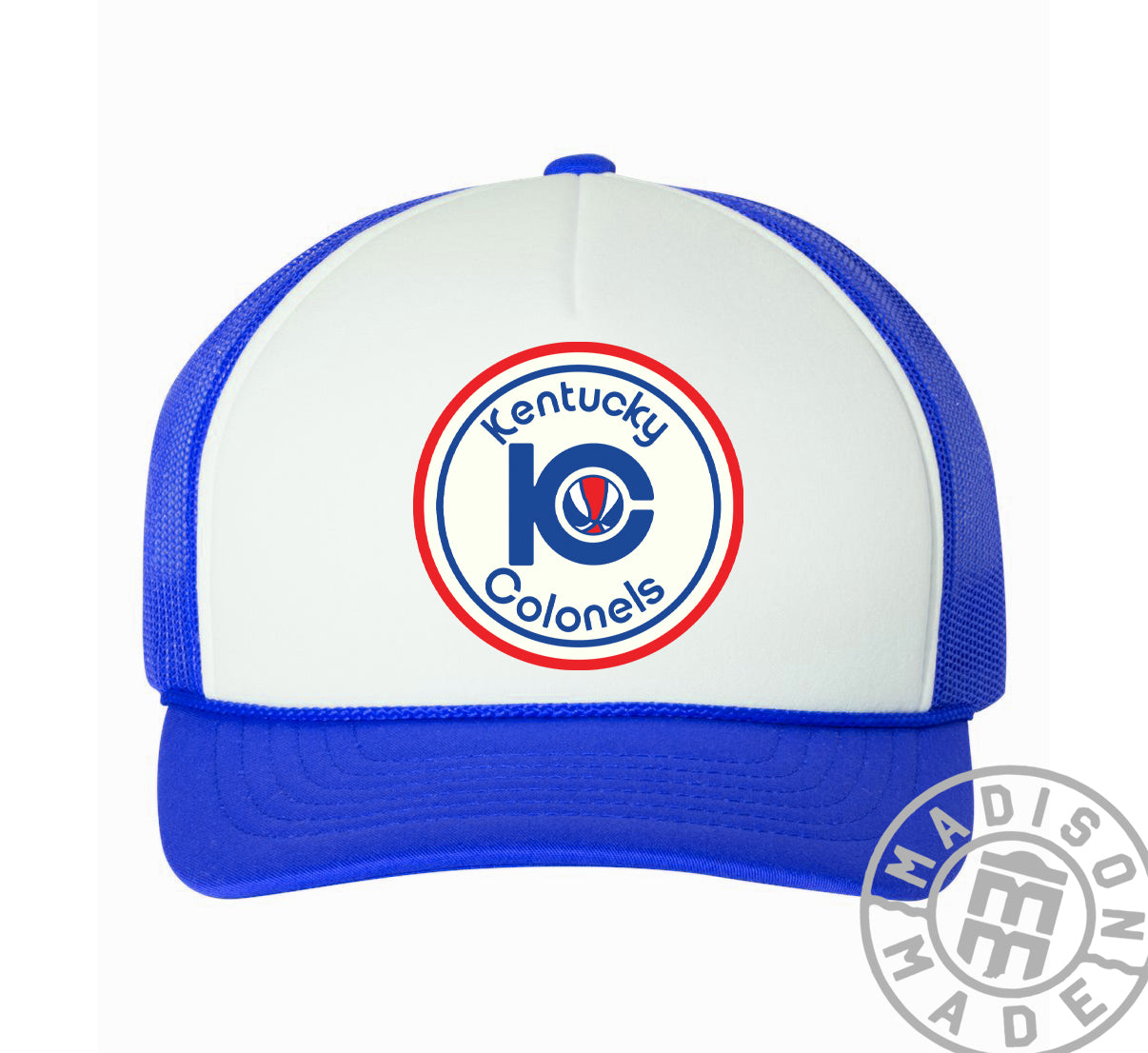 Kentucky Colonels Blue Trucker Hat