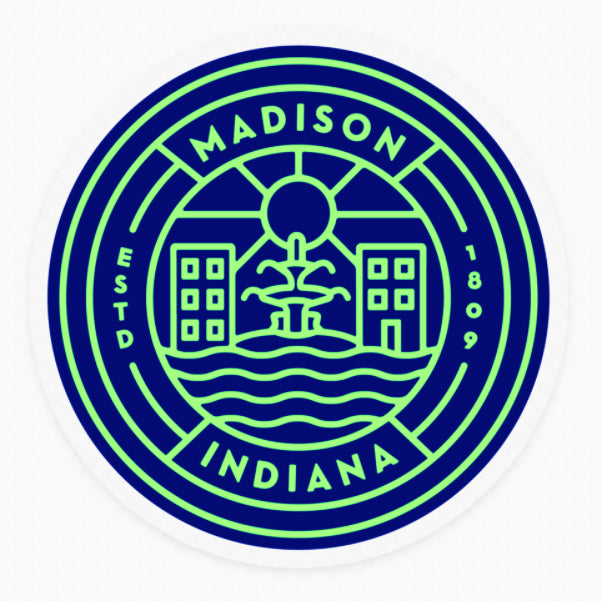 Madison Circle Sticker