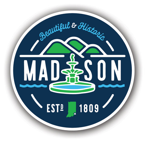 Madison Fountain Magnet