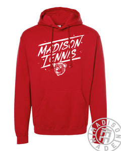 Madison Tennis Red Hoodie