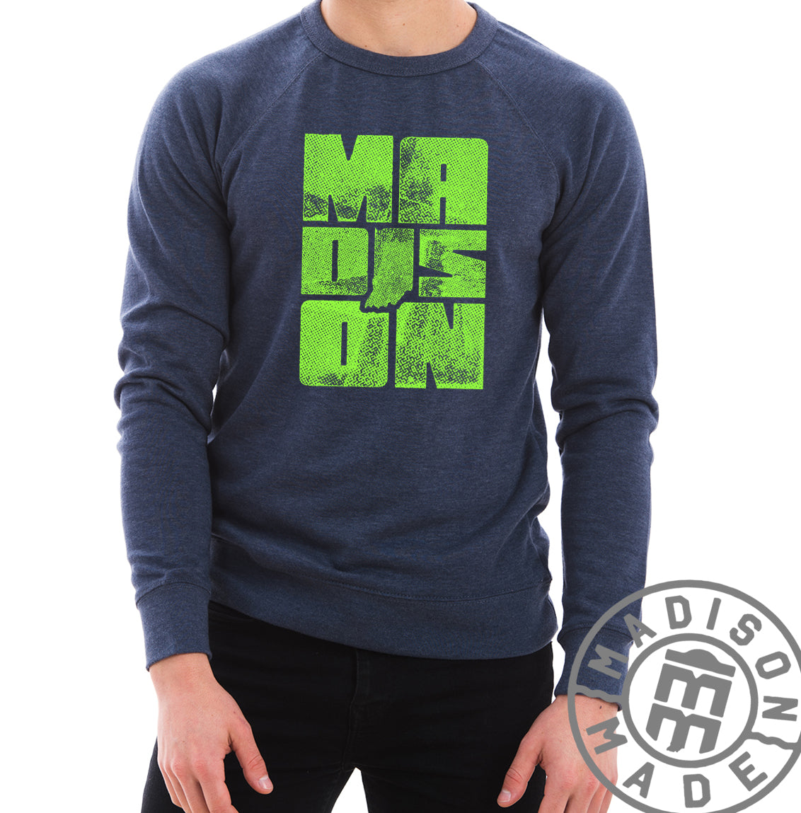 Madison Block Letters Sweatshirt
