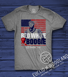 Red White & Boogie Tee