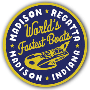 Regatta Fastest Boats Sticker