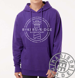 Rykers Adult Purple Hoodie