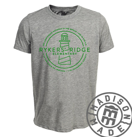 Rykers Adult Gray Tee