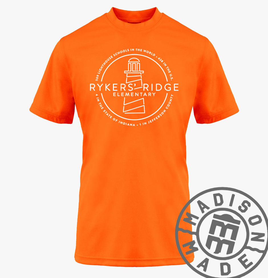 Rykers Youth Orange Team Tee