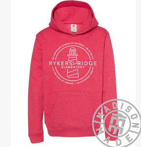 Rykers Youth Red Hoodie